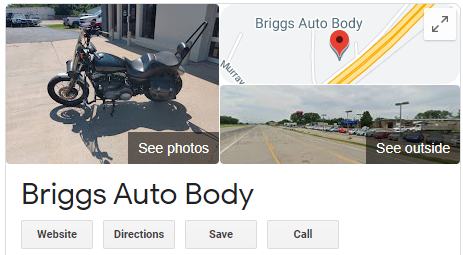 Briggs Auto Body profile screenshot