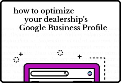 how to optimize your dealership’s GBP